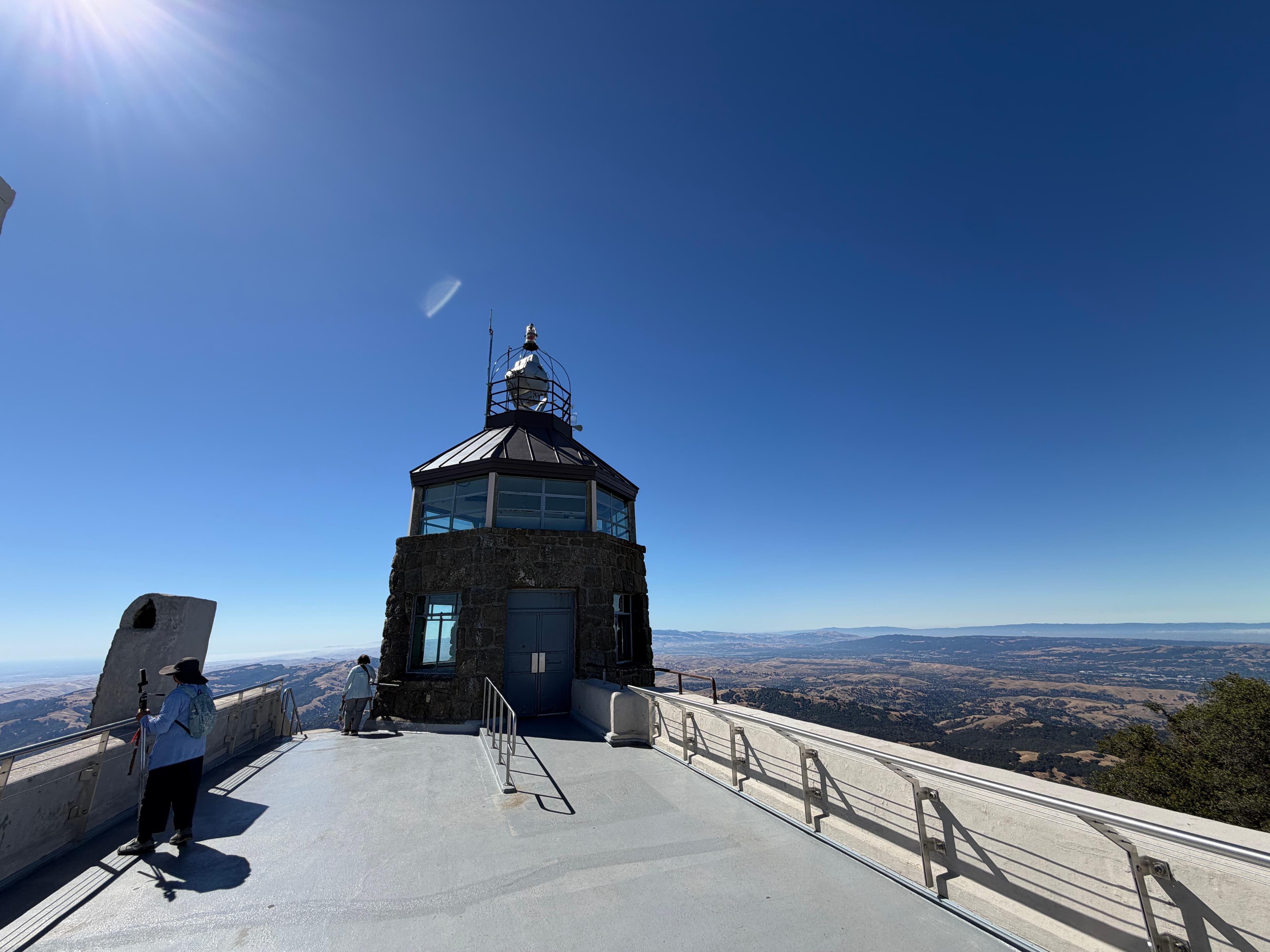 View from the summit of Mount Diablo.